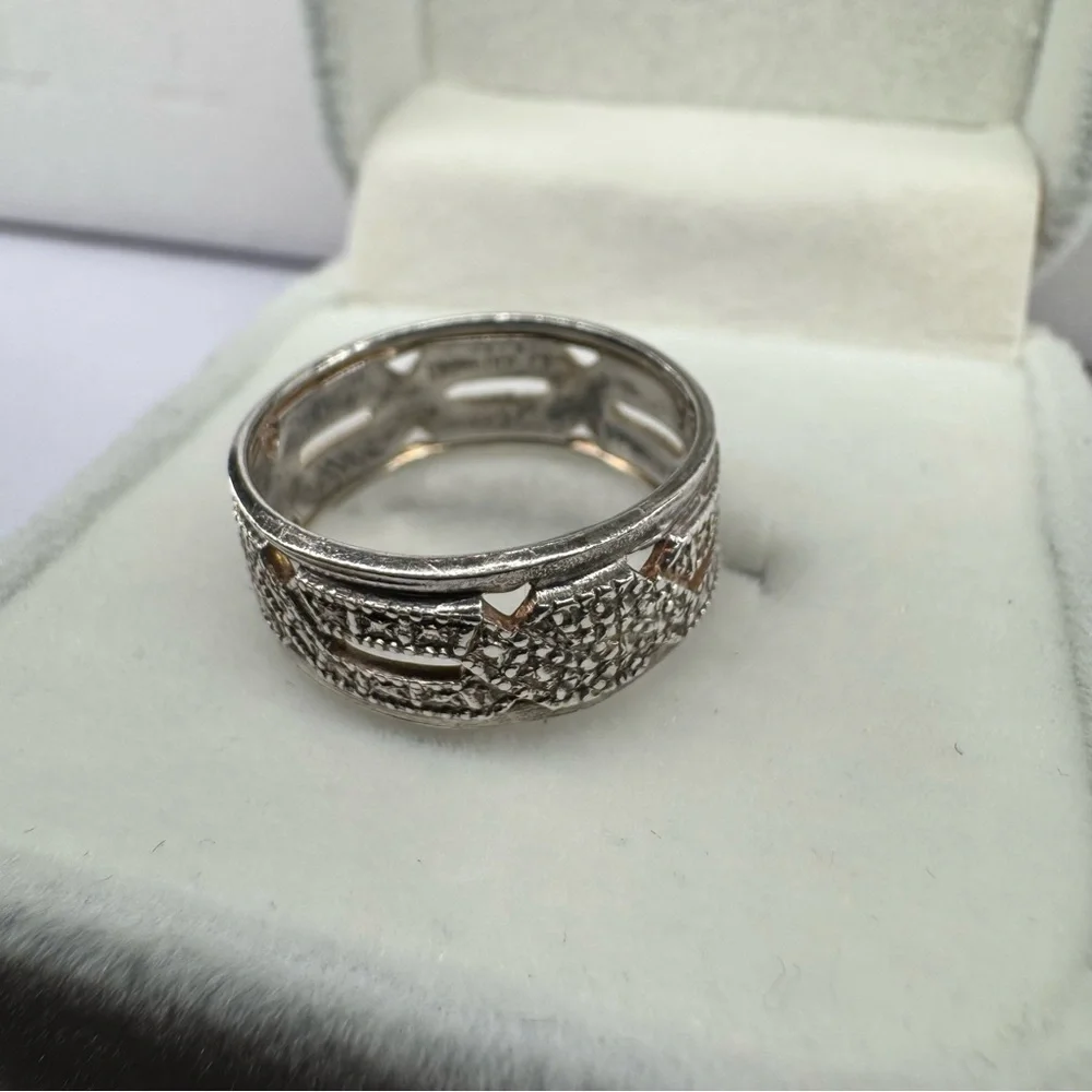 ESPO Vintage 925 Sterling Silver Ring Size 7